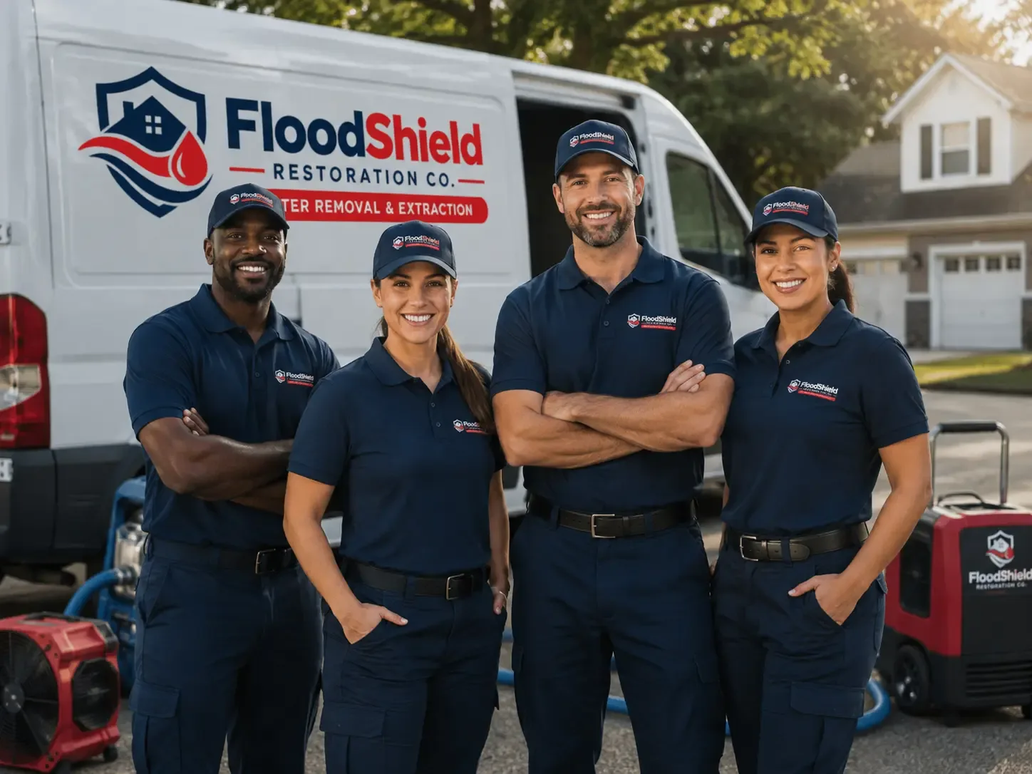 Flood Damage Restoration company in Pine River, WI